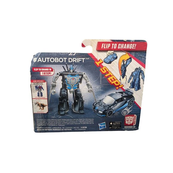 Transformers Age of Extinction 1 Step Changer Autobot Drift New - Picture 7 of 10